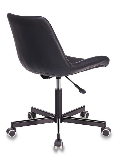 Кресло Бюрократ CH-350M черный искусст.кожа/ткань крестовина металл фото 4