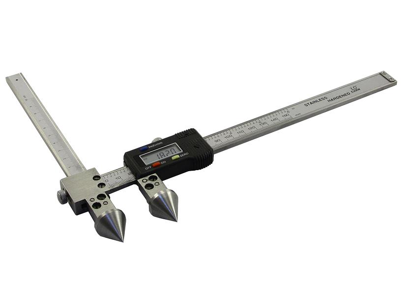 Штангенциркуль межцентровой ШЦЦСЦ-  2- 500 0,01 электр. (20-500) SHAN с поверкой фото 3