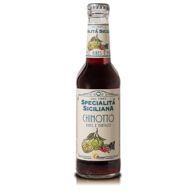 Лимонад Bona «Chinotto Ribes&Mirtilli» (смородина и черника), 275 мл ОПТ фото 1