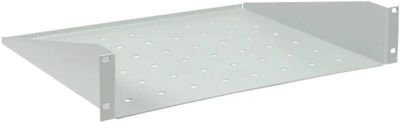 Полка стационарная ITK RS35-350P-R 2U нагр.:30кг. 19" 350мм серый (упак.:1шт) фото 1