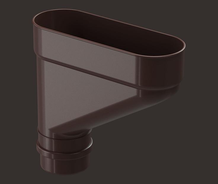 Коллектор для водостока Döcke Lux шоколад опт фото 1