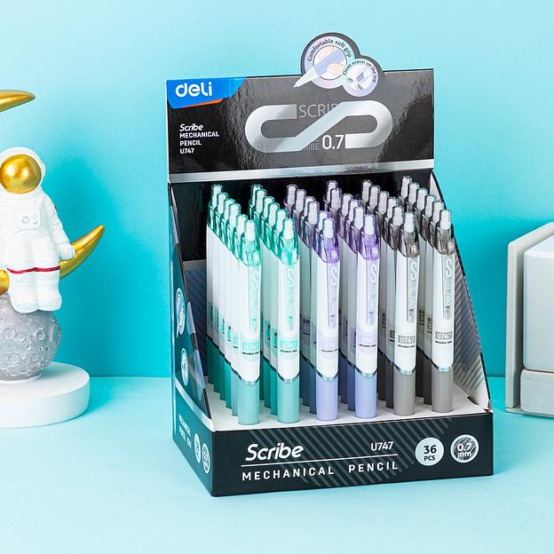 Карандаш мех. Deli EU747 0.7мм пластик фото 9