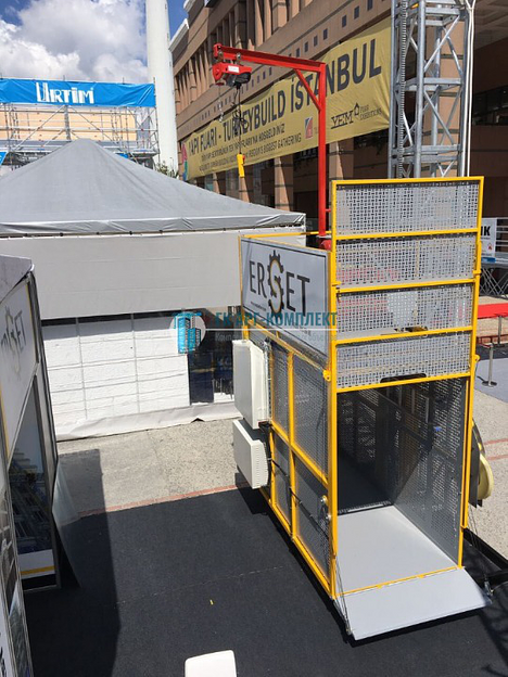 Мачтовый грузопассажирский подъёмник ERSET ERY 2000/450 фото 5