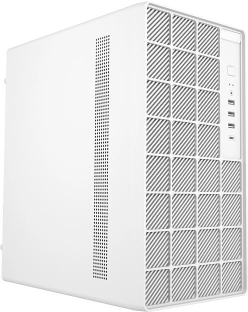 Корпус Digma DCC-MN304 белый без БП mATX 2x120mm 2xUSB2.0 1xUSB3.0 audio фото 1