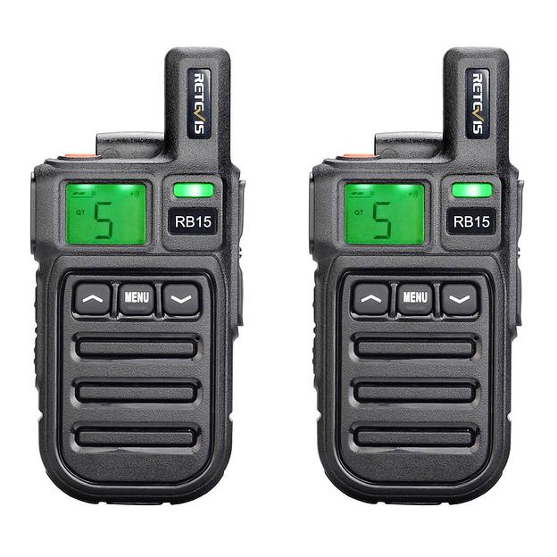 Рации Retevis R22615, черные, 2 шт фото 1
