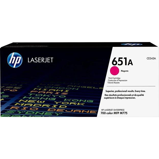 Тонер-картридж HP 651A Magenta Original LaserJet Print Cartridge (CE343A) фото 1