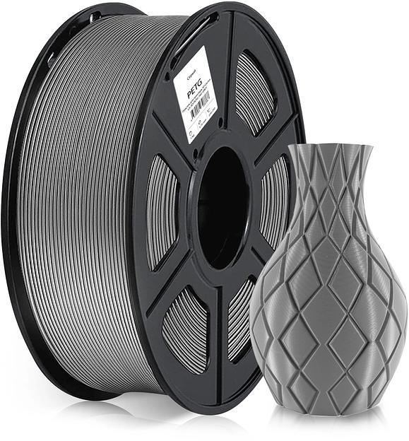 Пластик для принтера 3D Cactus CS-3D-PETG-1KG-GREY PETG d1.75мм 1кг 1цв. фото 1