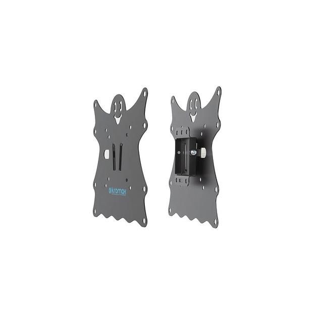 Кронштейн для телевизора Kromax CASPER-200, 15-40", настенный, фиксированный, черный [20172] фото 1