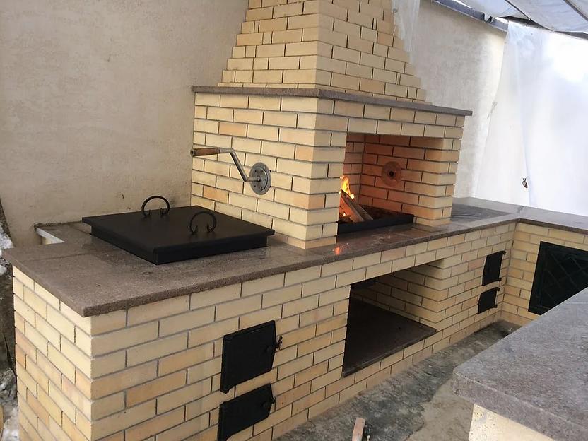 Дверка каминная крашеная со стеклом ДК-2С опт фото 5