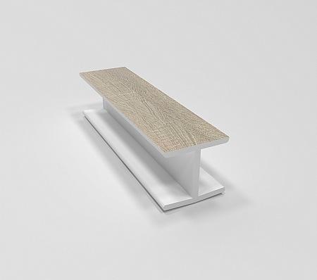 Угловое соединение 180 (18 дуб сонома) Н-150 фото 1