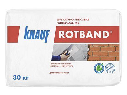 Штукатурка гипсовая KNAUF «Ротбанд» 30 кг ОПТ фото 1