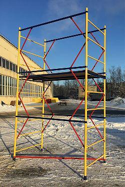 Передвижная сборно разборная строительная вышка фото 1