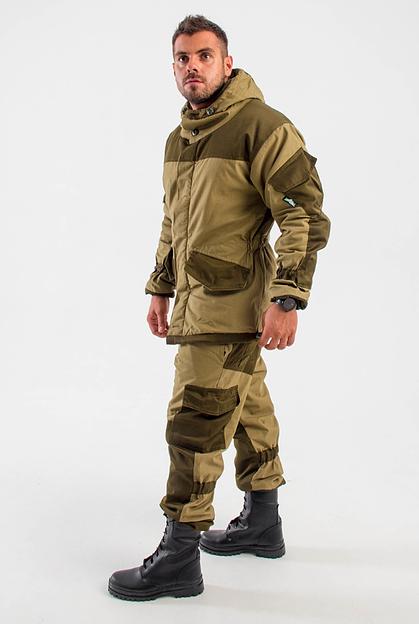 Костюм мужской Горка 3 Рэмбо, ткань Палатка, хаки, зима, опт фото 1