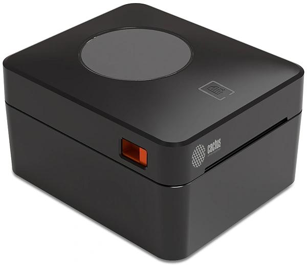 Термопринтер Cactus CS-TP-D410U 203dpi 160мм/с/USB для печ.этик. черный фото 1