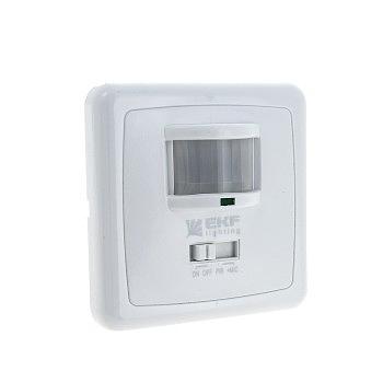 EKF dd-ms-2000 ИК датчик движения встраив. с датчиком звука 500Вт 160гр. до 9м IP20 MS-2000 EKF PROxima фото 1