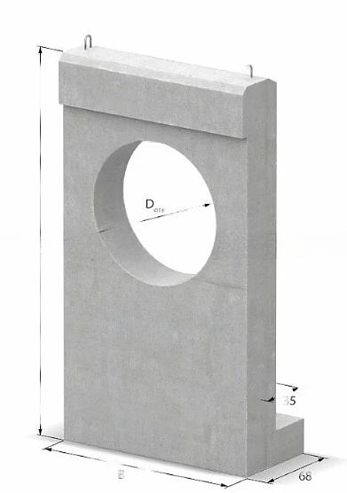 Портальные стенки СТ10(Ф1000мм) ОПТ фото 1