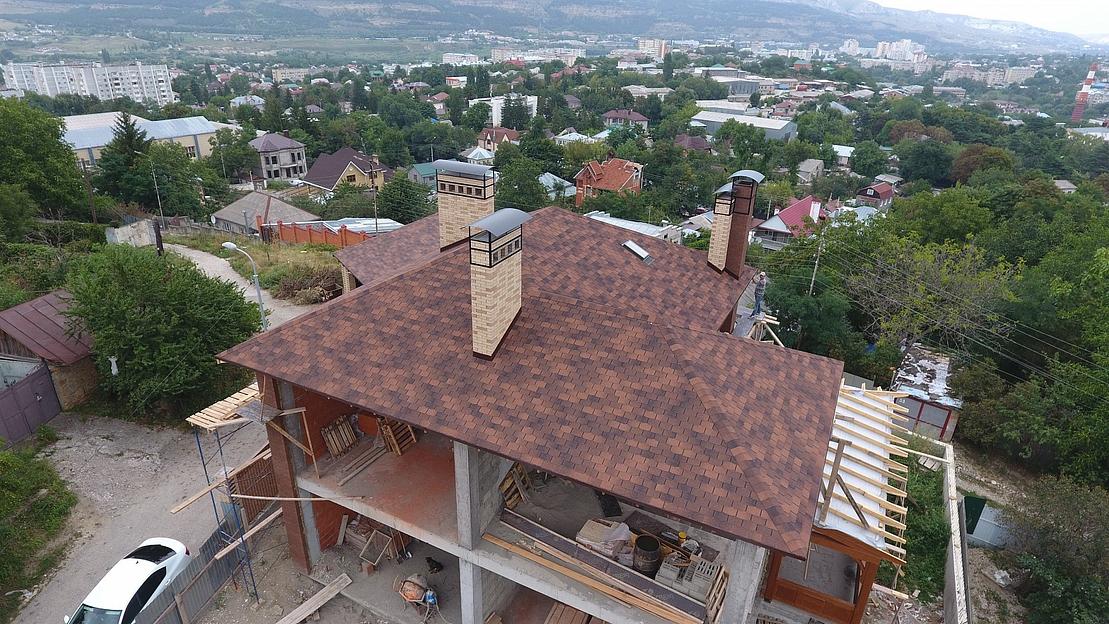 Гибкая черепица Döcke PIE Premium «Цюрих» кофе опт фото 7