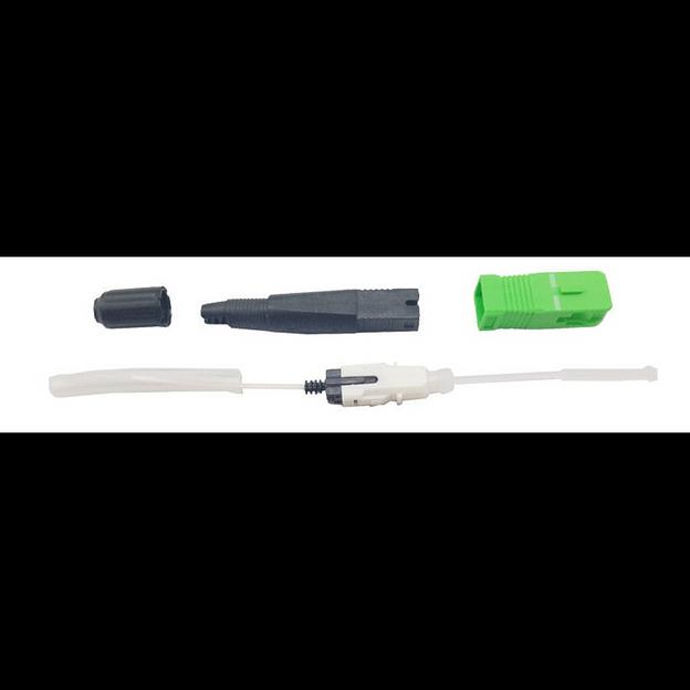 Разъем оптический "Splice-On Connector" SC/APC для кабеля 0,9 мм фото 1