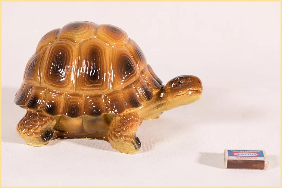 Садовая фигурка из гипса Все в сад «Черепаха» 17×17×25 см фото 2