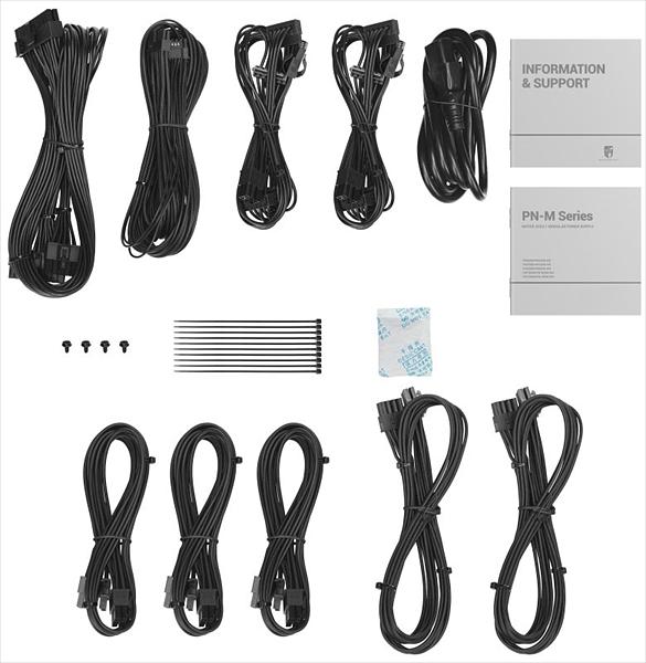 Блок питания Deepcool GamerStorm PN1200M черный (ATX 3.1, 1200W, Full Cable Management, PWM 120mm fan, Active PFC, 80+ GOLD, Gen5 PCIe) RET фото 9