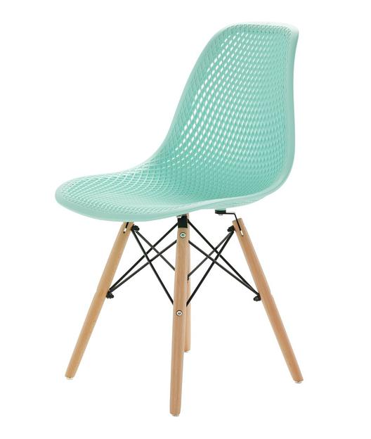 Стул Leon ажурный мятный 1 шт фото 1