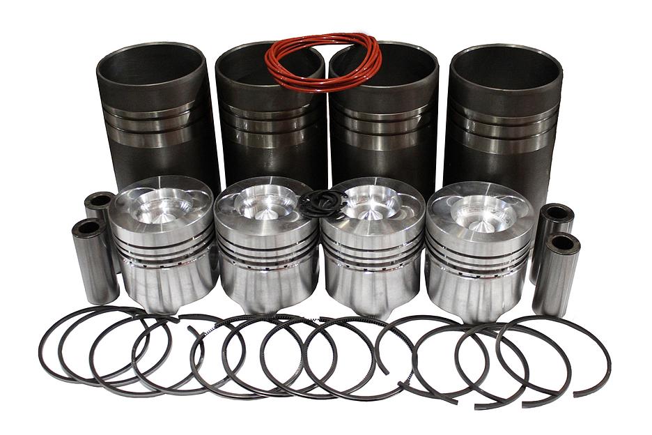 Поршневая группа двигателя ZH4105 в сборе фото 1