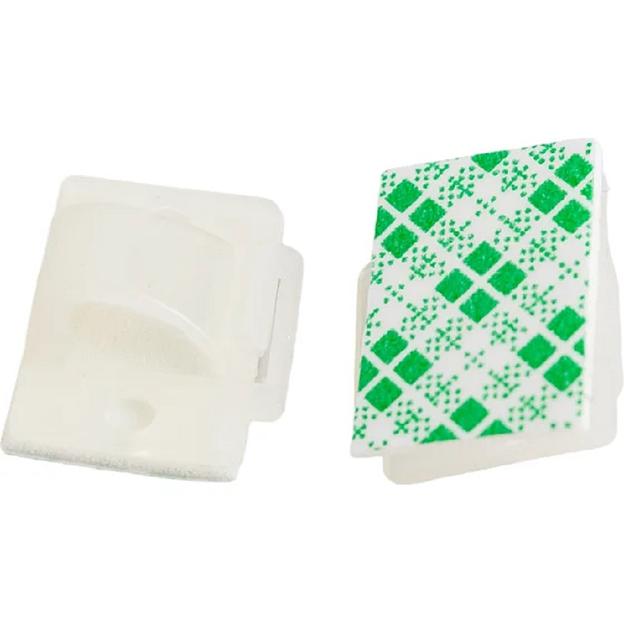 Rexant (07-2320) Площадка самоклеящаяся c клипсой 20х14 мм (100 шт/уп) фото 1