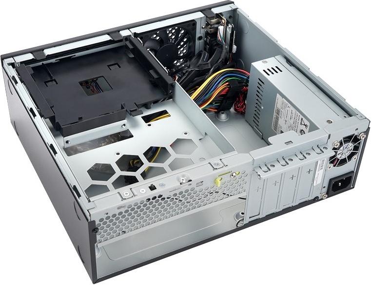 Корпус Slim Case Powerman KI331 РМ-300SFX 80+ UBS2.0*2+USB 3.1*2+A(HD)+Front fan 80x80x15mm*1, Micro-ATX, mini-ITX (аналог Inwin CJ708BL) (6150588) фото 6