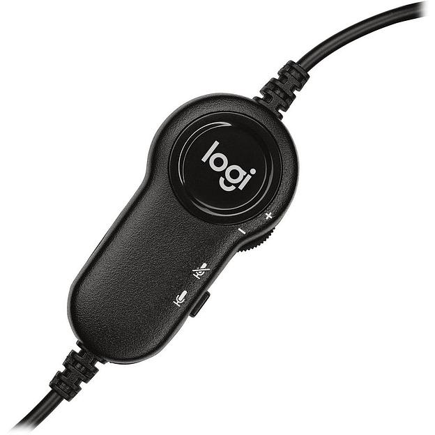 Гарнитура Logitech Headset H151 Stereo black (1 x 3.5мм, кабель 1.8м) (981-000587) фото 6