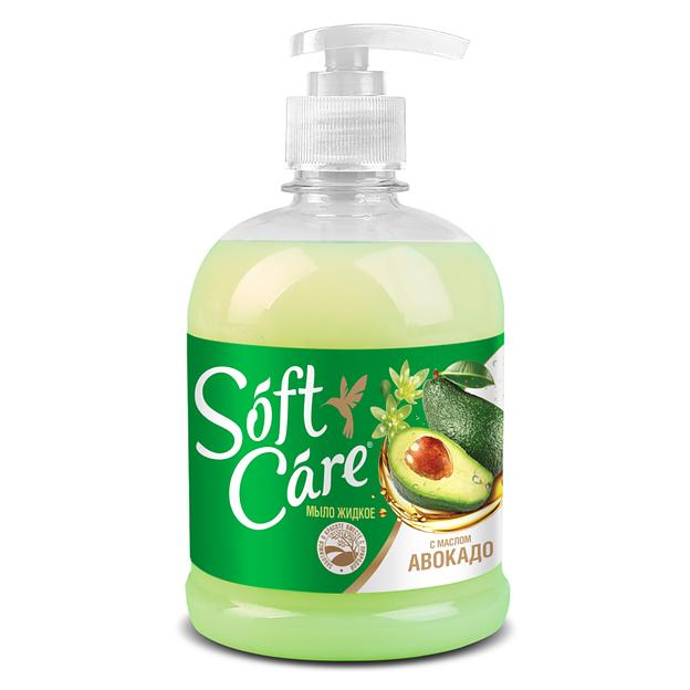Ромакс мыло жидкое soft care с маслом авокадо 500 г фото 1