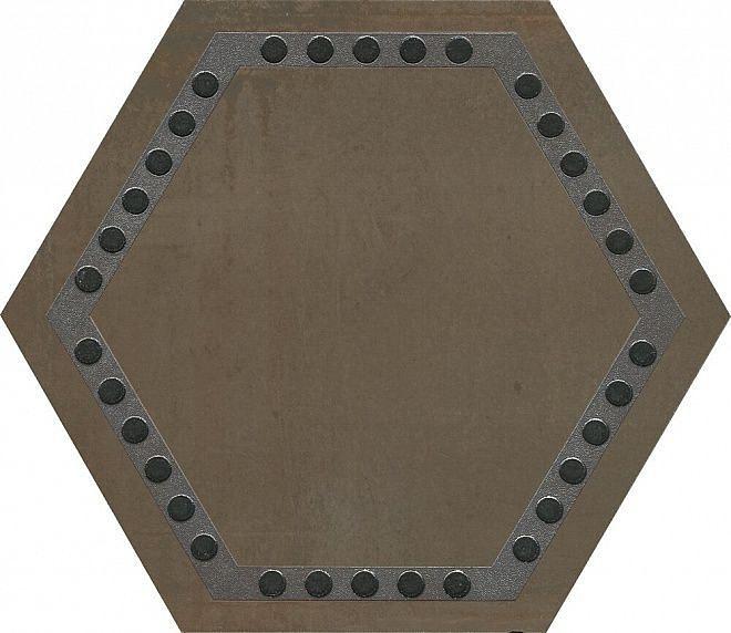 Декор Kerama Marazzi Раваль коричневый фото 1