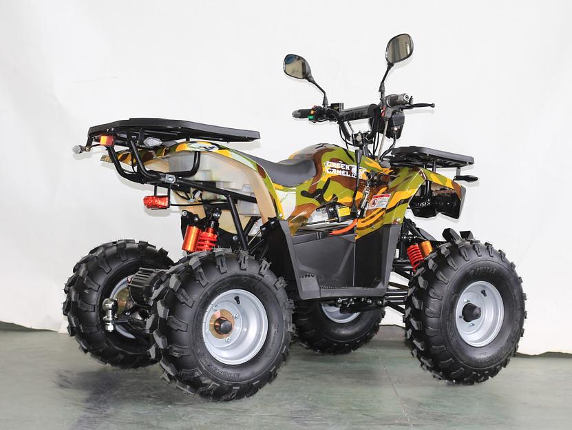Квадроцикл GreenCamel Атакама T420 армейский жёлтый (60V 1500W R8 Дифференциал) пониженная фото 4