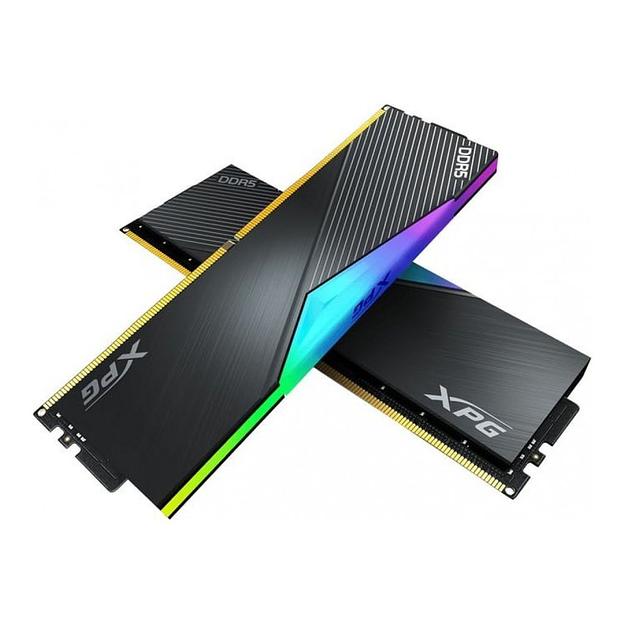 Модуль памяти ADATA 32GB DDR5 8000 DIMM XPG Lancer RGB kit 2*16, 1.45V, CL38-48-48, black фото 2