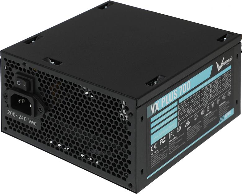 Блок питания Formula ATX 700W AC KCAS PLUS 700 80+ bronze (20+4pin) APFC 120mm fan 7xSATA RTL фото 1