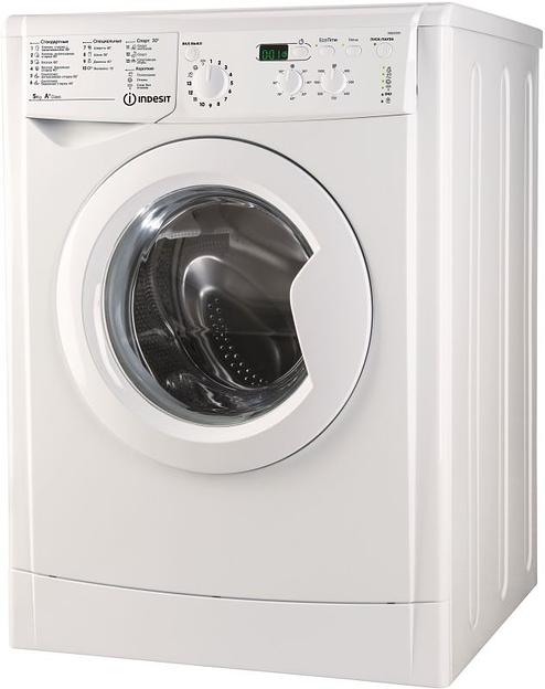 Стиральная машина Indesit IWSD 51051 CIS класс: A загр.фронтальная макс.:5кг белый фото 1