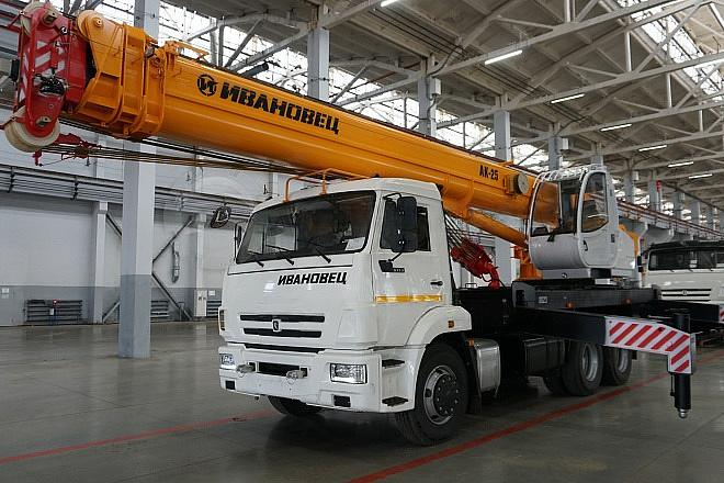 Автомобильный кран Ивановец КС-45717К-1Р г/п 25 т фото 1