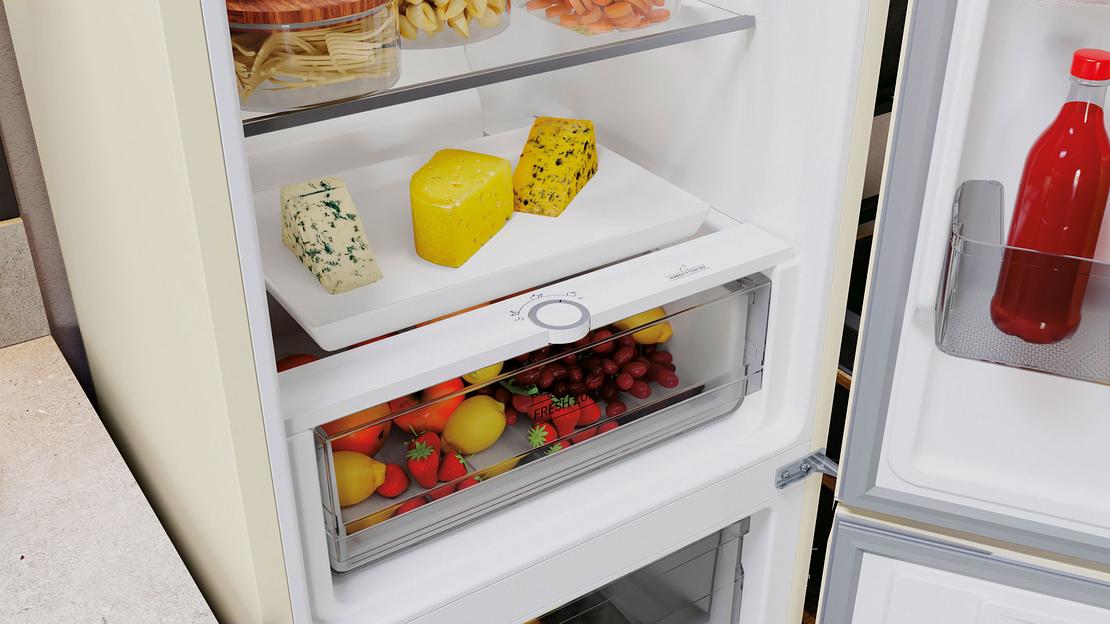 Холодильник Hotpoint HT 7201I AB O3 2-хкамерн. мраморный инвертер фото 7