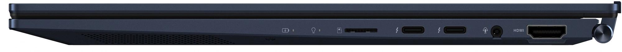 Ноутбук Asus Zenbook 14 UX3402VA-KP696 Core i5 13500H 16Gb SSD512Gb Intel Iris Xe graphics 14" IPS WQXGA (2560x1600) noOS blue WiFi BT Cam Bag (90NB10G1-M014W0) фото 7