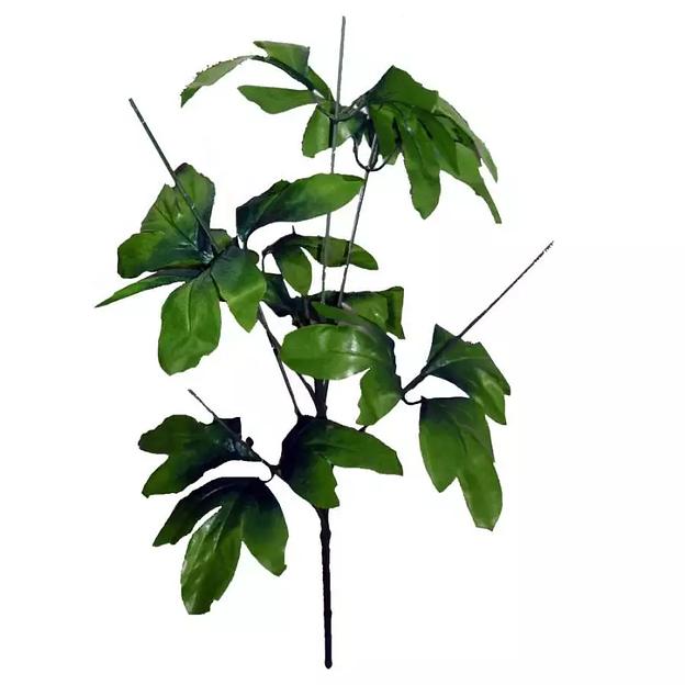 Подбукетник 7 голов и 7 листов три-тройных 69см 092-041 фото 2