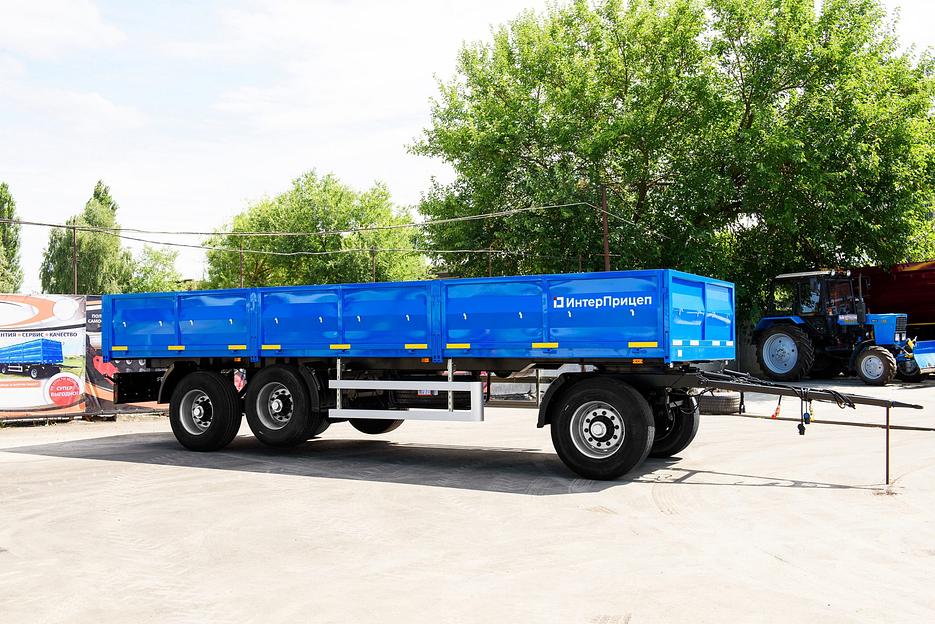 Прицеп бортовой трехосный фото 5