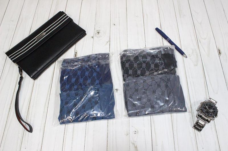 Трусы мужские боксеры p-p 46-54 Арт. 9337 Zamsem бамбук (к.11111) фото 2