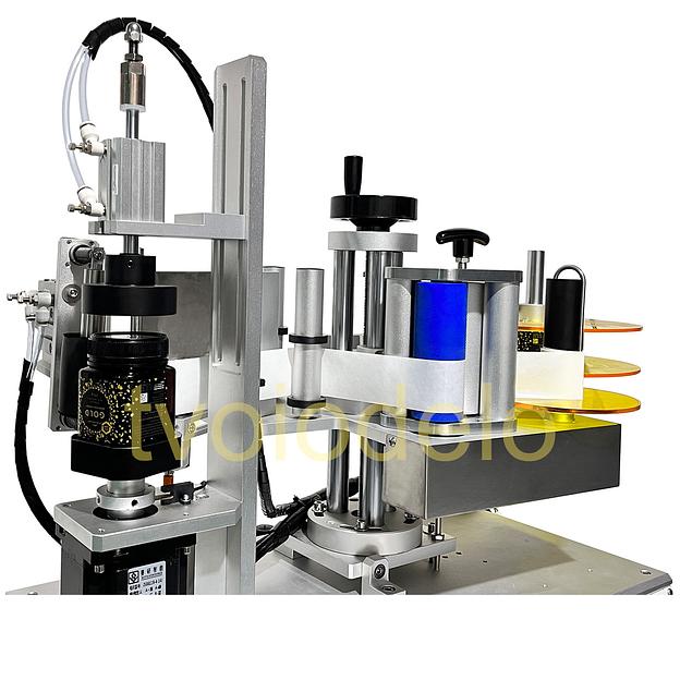 Полуавтоматический этикетировщик для квадратной тары фото 5
