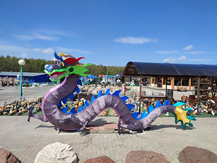 Световая скульптура «Дракон китайский» фото 3