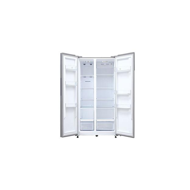 Холодильник двухкамерный LEX LSB530DsID Total No Frost, Side by Side, инверторный темно-серебристый фото 1