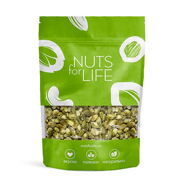 Ядра семян тыквы Nuts for Life обжаренный 100 г ОПТ фото 1