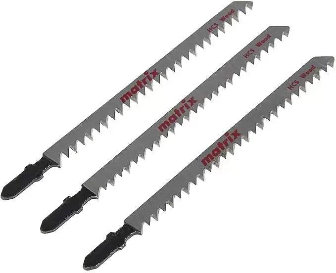 Набор пилок по дереву Matrix 78140 3пред. (лобзики) фото 1