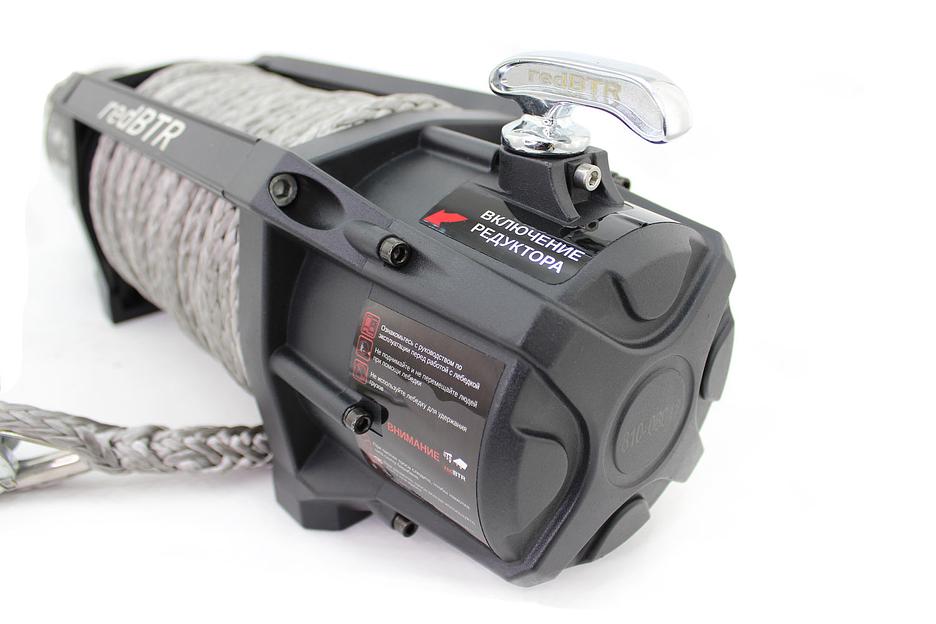 Лебедка автомобильная 12В 12000 lbs усиленная синтетика ОПТ фото 4