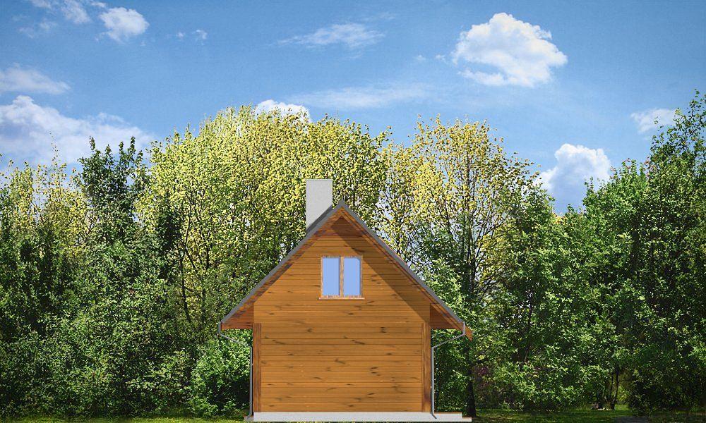 Проект каркасного дома «КД-830-A01» под ключ фото 2