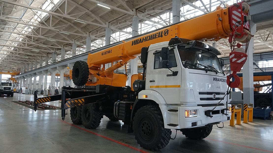 Автомобильный кран КС-35714К-2 Ивановец фото 7