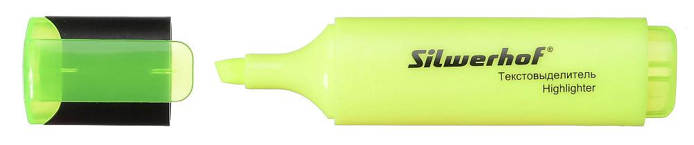 Набор текстовыделителей Silwerhof Blaze 108036-00 скошенный пиш. наконечник 1-5мм 4цв. пакет с европодвесом фото 3